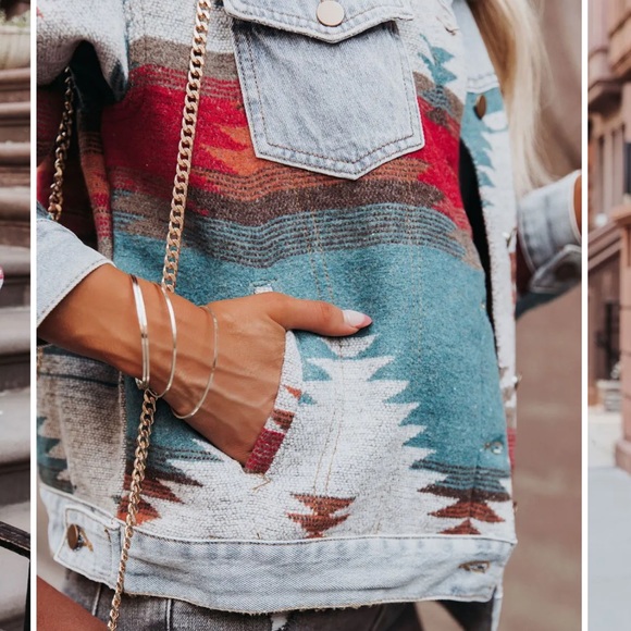 Sunset Arizona Denim Jean Jacket - Picture 5 of 16